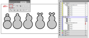 Illustrator Pathfinder niet destructief