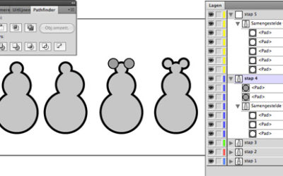 Illustrator Pathfinder niet destructief