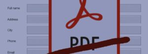 Maak jij je formulieren nog in PDF?