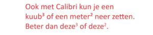 Vierkante en kubieke meters netjes met GREP in InDesign