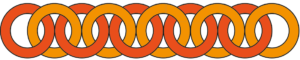 Hoe maak je ringen die in elkaar haken, in Adobe Illustrator?